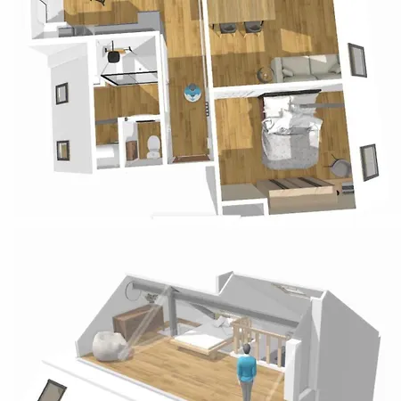L'atelier Eiffel D'arras - Duplex Lumineux * 阿拉斯